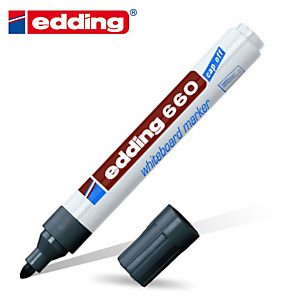 edding 660 Marcatore per lavagna Punta tonda, 1,5 - 3 mm Nero edding 660 Marcatore per lavagna Punta tonda, 1,5 - 3 mm Nero