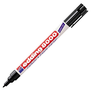 edding 8000 Freeze Rotulador para congelados, punta ojival, 1 mm, negro edding 8000 Freeze Rotulador para congelados, punta ojival, 1 mm, negro