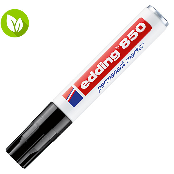 edding 850 Jumbo Rotulador permanente, punta biselada, 5-15 mm, negro