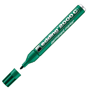EDDING Marcatore Edding 2000c - punta tonda da 1,5mm a 3mm - verde - Edding EDDING Marcatore Edding 2000c - punta tonda da 1,5mm a 3mm - verde - Edding