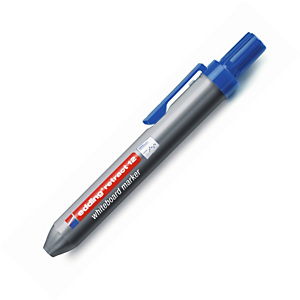 edding Retract 12 Rotulador retráctil para pizarra blanca punta redonda mediana ancho línea 1,5 a 3 mm azul edding Retract 12 Rotulador retráctil para pizarra blanca punta redonda mediana ancho línea 1,5 a 3 mm azul