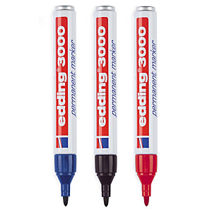 Edding viltstift met kegelvormige punt Edding viltstift met kegelvormige punt