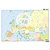 EDIGOL Mapa Mudo, color, Político Europa - 1