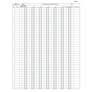 EDIPRO Registro corrispettivi per mancato funzionamento registratore di cassa, 24,5 x 31 cm, Carta uso mano, Copie 46 (confezione 10 pezzi) EDIPRO Registro corrispettivi per mancato funzionamento registratore di cassa, 24,5 x 31 cm, Carta uso mano, Copie 46 (confezione 10 pezzi)