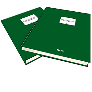 EDIPRO Registro corrispondenza arrivo/partenza - 31 x 24,5cm - 300 fogli - Edipro EDIPRO Registro corrispondenza arrivo/partenza - 31 x 24,5cm - 300 fogli - Edipro