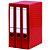 Elba Box de 3 archivadores de palanca A4 lomo 55 mm. rojo - 2