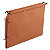 Elba Dossier suspendus pour armoire Ultimate A4 Kraft - 150 feuilles - Fond U 15 mm - Orange - Lot de 25 - 1