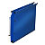 Elba Dossier suspendus pour armoire Ultimate A4 Polypropylène - 350 feuilles - Fond U 30 mm - Bleu - Lot de 10 - 1