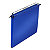 Elba Dossier suspendus pour tiroir Ultimate A4 Polypropylène - 150 feuilles - Fond U 15 mm - Bleu - Lot de 10 - 1
