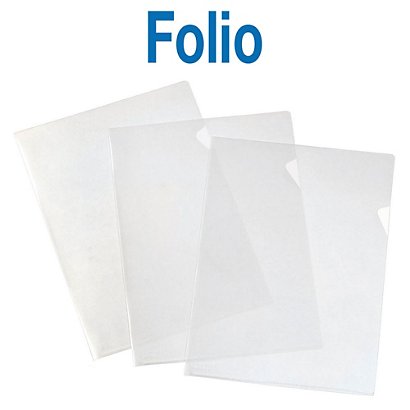Elba Dossier uñero, Folio, polipropileno rugoso, 120 micras, transparente - 1
