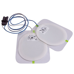Electrodes adultes pour défibrillateur semi-automatique Saver one Electrodes adultes pour défibrillateur semi-automatique Saver one