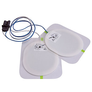 Electrodes adultes pour défibrillateur semi-automatique Saver one