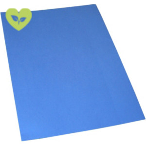 Elegance Cartellina a 3 lembi, 255 x 340 mm, Cartoncino uso mano 200 g/m², Blu (confezione 25 pezzi)