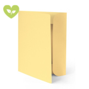 Elegance Cartellina a 3 lembi, 255 x 340 mm, Cartoncino uso mano 200 g/m², Giallo camoscio (confezione 25 pezzi) Elegance Cartellina a 3 lembi, 255 x 340 mm, Cartoncino uso mano 200 g/m², Giallo camoscio (confezione 25 pezzi)