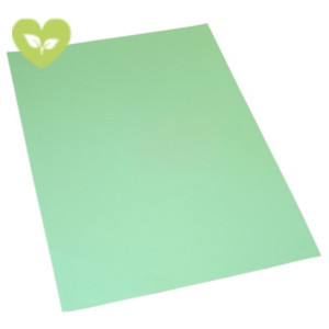 Elegance Cartellina a 3 lembi, 255 x 340 mm, Cartoncino uso mano 200 g/m², Verde menta chiaro (confezione 25 pezzi)