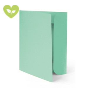 Elegance Cartellina a 3 lembi, 255 x 340 mm, Cartoncino uso mano 200 g/m², Verde menta chiaro (confezione 25 pezzi) Elegance Cartellina a 3 lembi, 255 x 340 mm, Cartoncino uso mano 200 g/m², Verde menta chiaro (confezione 25 pezzi)