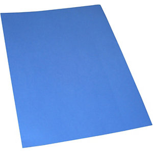 Elegance Cartellina semplice, 255 x 340 mm, Cartoncino uso mano 200 g/m², Blu (confezione 50 pezzi)