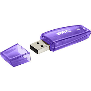 EMTEC Pen Drive C410 Color Mix, USB 2.0, 8 GB, Viola