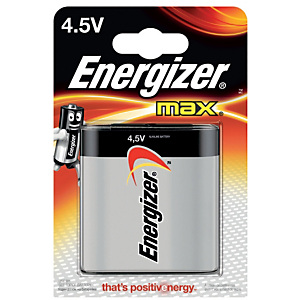 Energizer Alkaline Max Pila alcalina 3LR12 4,5 V, no recargable, blíster de 1 Energizer Alkaline Max Pila alcalina 3LR12 4,5 V, no recargable, blíster de 1