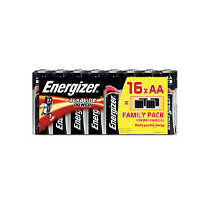 Energizer Batteria alcalina non ricaricabile classica AA/LR06 Confezione da 16 Energizer Batteria alcalina non ricaricabile classica AA/LR06 Confezione da 16