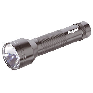 Energizer Lampe-torche métallique, à 3 LED, type D (2x), 65 m de portée environ