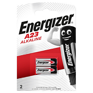 Energizer Miniature Alkaline A23/E23A No recargables Pilas Paquete de 2 Energizer Miniature Alkaline A23/E23A No recargables Pilas Paquete de 2