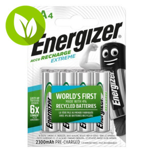 Energizer Pila Recargable Extreme AA/NH15 Pack 4 unid