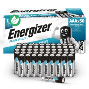 Energizer Pile alcaline AAA / LR3 Max Plus - Lot de 50 Energizer Pile alcaline AAA / LR3 Max Plus - Lot de 50