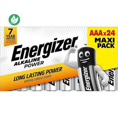 Energizer Pile alcaline AAA / LR3 Power - Lot de 24