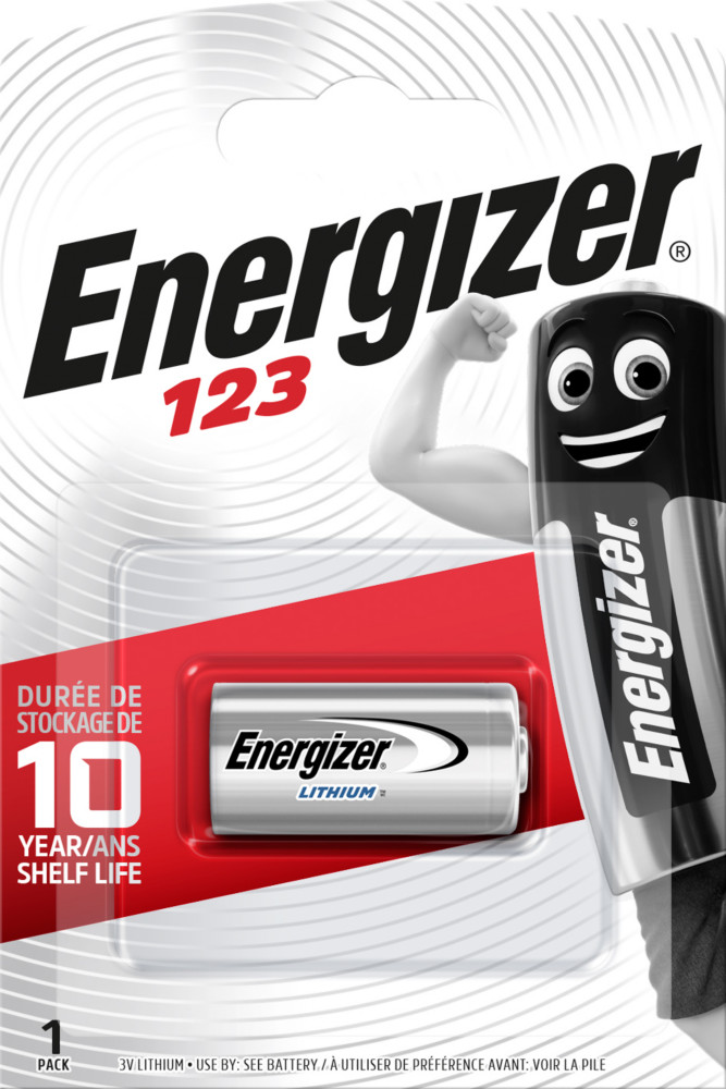 Energizer Pile Lithium 123