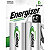 Energizer Pile rechargeable D / HR20 Power Plus - 2500 mAh - Lot de 2 - 1