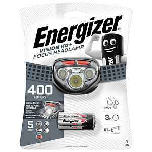 Energizer Vision HD+ Focus - Lampe frontale LED - Noir