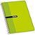 ENRI Cuaderno, 4º, cuadriculado, 80 hojas, cubierta dura cartón, colores surtidos - 1