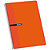 ENRI Cuaderno, Folio, liso, 80 hojas, cubierta blanda cartón, colores surtidos - 1