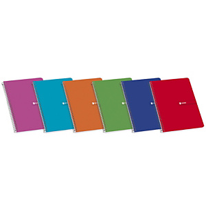 ENRI Luchador Cuaderno, 4º, cuadriculado, 80 hojas, cubierta blanda cartón plastificado, colores surtidos ENRI Luchador Cuaderno, 4º, cuadriculado, 80 hojas, cubierta blanda cartón plastificado, colores surtidos