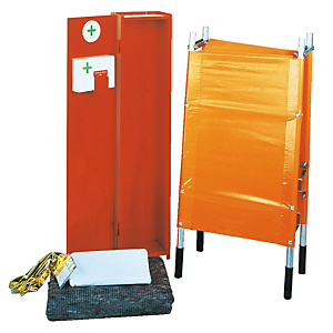 Ensemble complet armoire et brancard Esculape Ensemble complet armoire et brancard Esculape