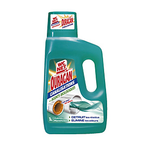 Entretien canalisation WC Net Ouragan fraîcheur mentholée 1 L Entretien canalisation WC Net Ouragan fraîcheur mentholée 1 L