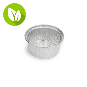 Envase de aluminio redondo diámetro 21,6 cm