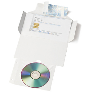Envelop voor cd, cd-Rom en dvd Envelop voor cd, cd-Rom en dvd