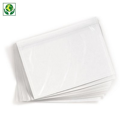 Envelope adesivo packing list transparente RAJA 22,5x16,5 cm - 1