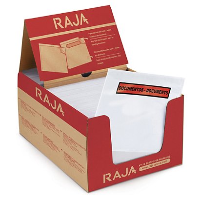 Envelope auto-adesivo Pack List com mensagem RAJA - 1
