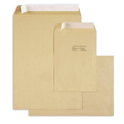Envelope papel kraft castanho 250x353 mm - 1