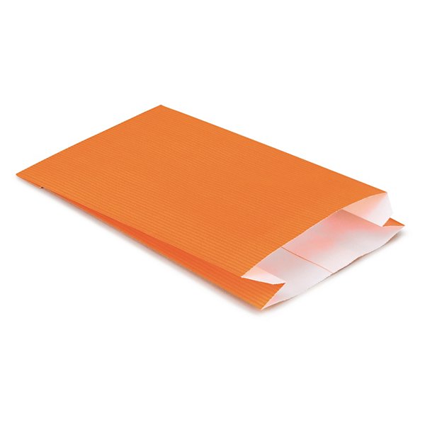 Envelope de papel kraft laranja 12x19x4,5 cm - 2