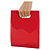 Envelope de papel vermelho plastificado com asa pré-cortada 30x38x8 cm - 3