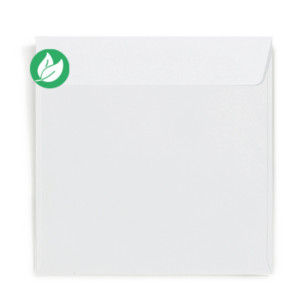 Enveloppe 125 x 125 mm 120g sans fenêtre - autocollante bande protectrice - Lot de 250 Enveloppe 125 x 125 mm 120g sans fenêtre - autocollante bande protectrice - Lot de 250