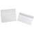Enveloppe blanche DL 110 x 220 mm 80g sans fenêtre - autocollante bande protectrice - Lot de 500 - 1