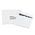 Enveloppe carrée blanche papier vélin 150 x 150 mm120g sans fenêtre fermeture auto-adhésive - Boîte de 250 - 1