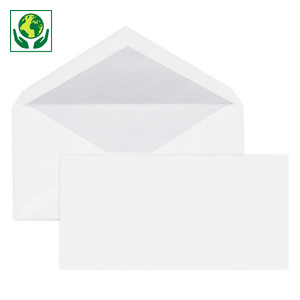 Enveloppe commerciale avec fermeture bande gommée