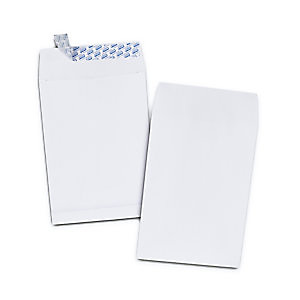 Enveloppe kraft blanche à soufflet 120g format C4 - 229 x 324 mm - bande autoadhésive (lot de 50) Enveloppe kraft blanche à soufflet 120g format C4 - 229 x 324 mm - bande autoadhésive (lot de 50)
