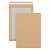 Enveloppe Kraft brun 176 x 250 mm 120g dos carton sans fenêtre fermeture auto-adhésive - Boîte de 100 - 1